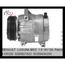 Compresseur automatique AC A/C de réfrigération de climatisation 12V pour pièces de rechange d&#39;air de Renault Laguna Mk2 1.8 8200021822 82200424250